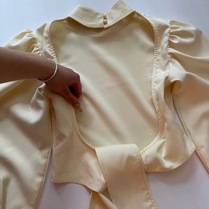 Nasty gal backless tie top